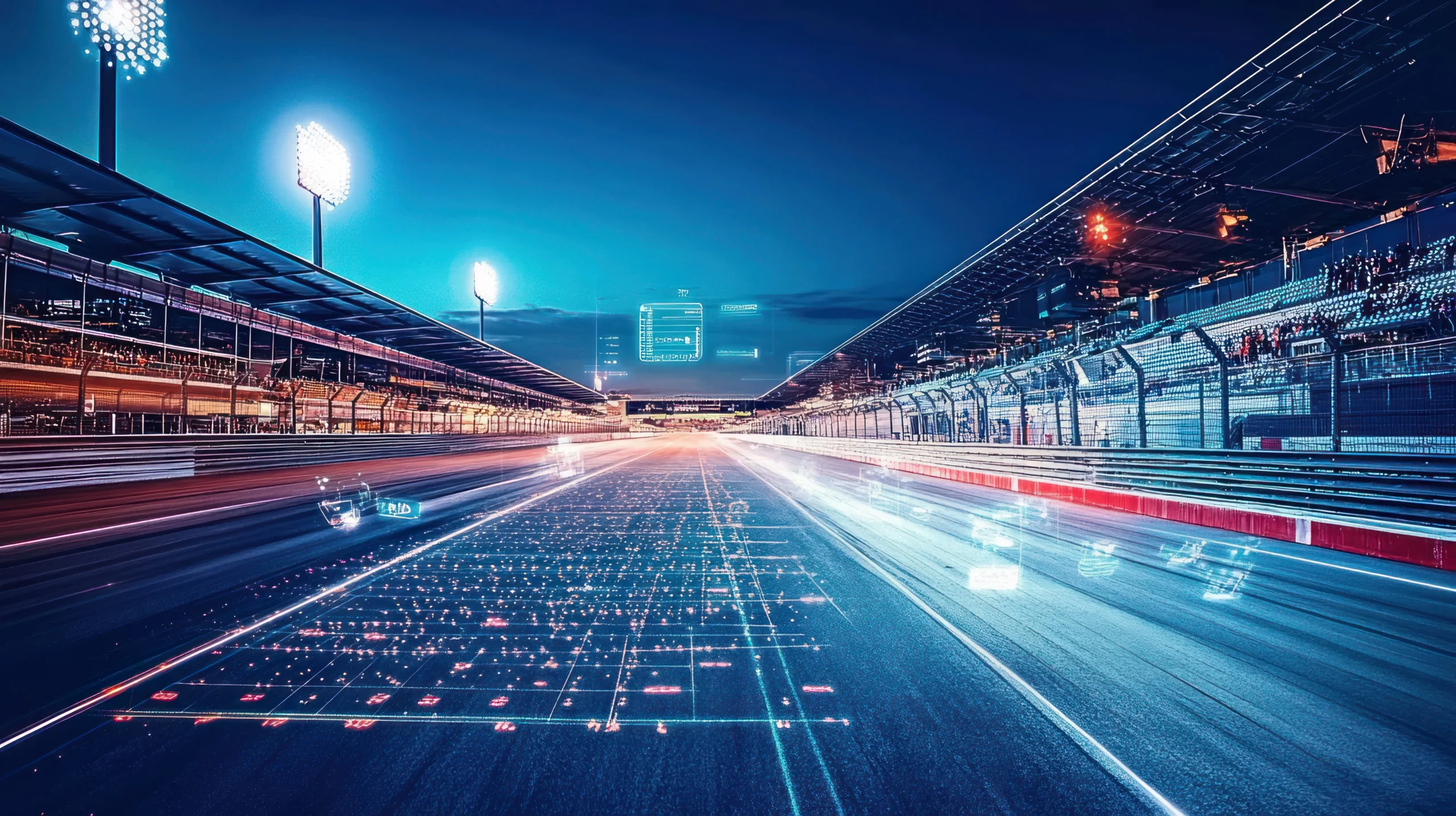 High performance mindset showcased in a racing track